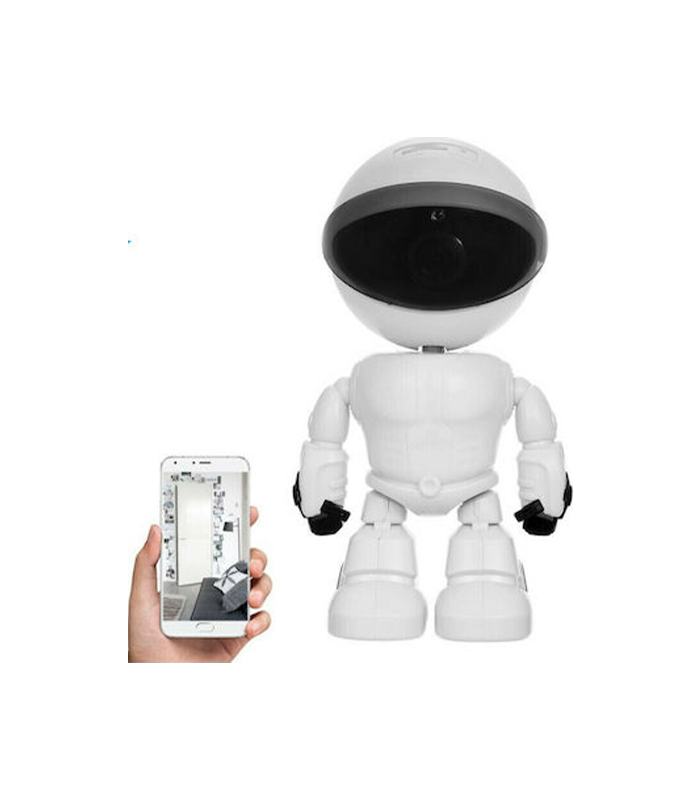 Κρυφή Κάμερα Παρακολούθησης Ρομπότ Andowl Q-S39 Λευκή